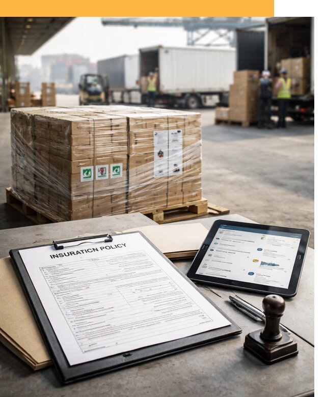 Страхование международных грузов от 3598 руб, полная защита