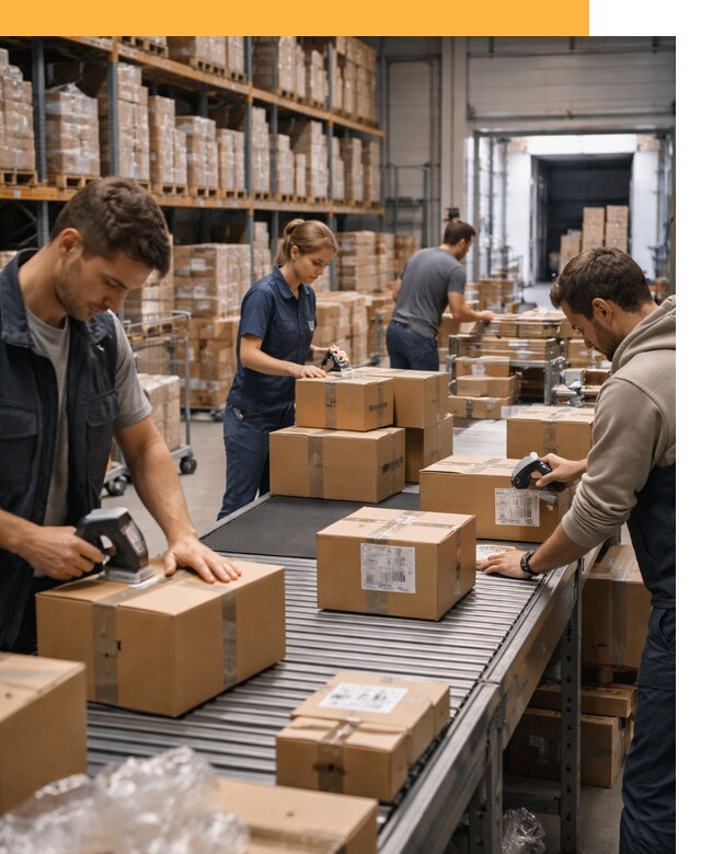 Доставка товаров для маркетплейсов от двери до склада от 7710