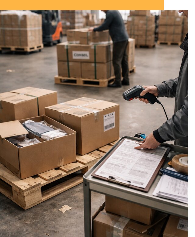 Сборные грузы из Китая: доставка, склад и таможня от 18504