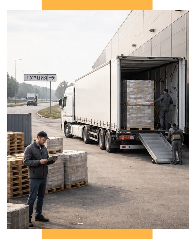 Автоперевозки и доставка фурой из Турции от 123360 р. | СетСервис-Шуя
