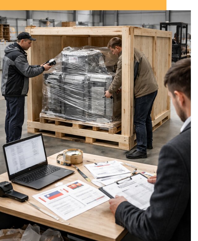 Доставка промышленного оборудования из США от 66820 руб