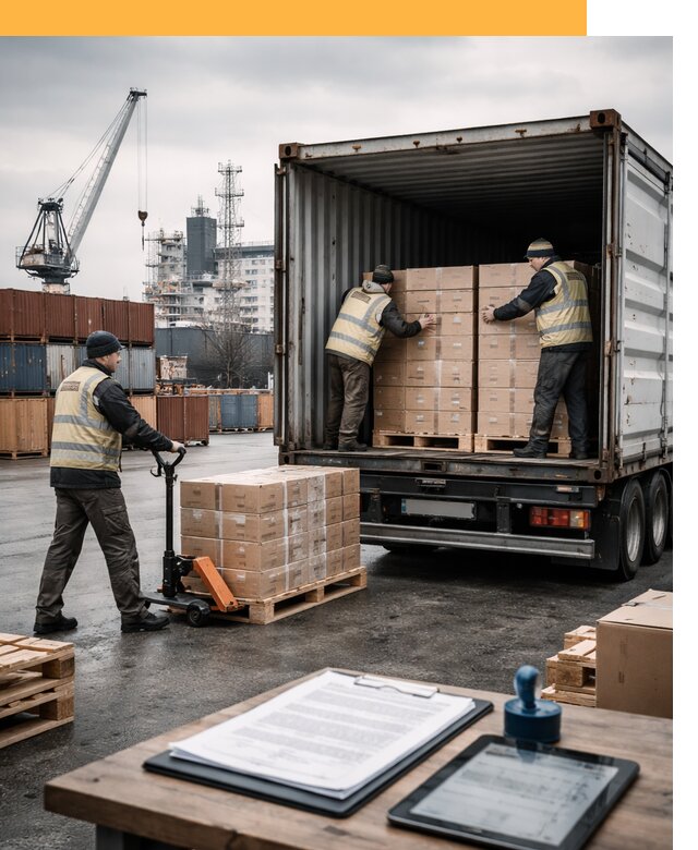 Доставка грузов из Латвии от 25700 руб, морская, авто, авиа