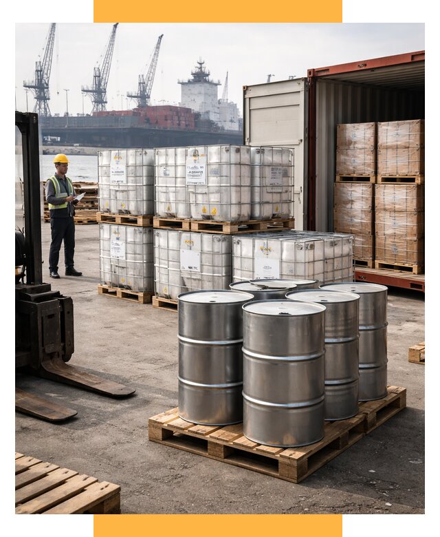 Доставка химического сырья из Индии от 257000 р. | СетСервис-Шуя