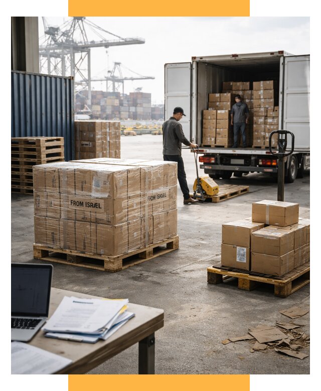 Доставка грузов из Израиля от 15420 р., логистика от СетСервис-Шуя