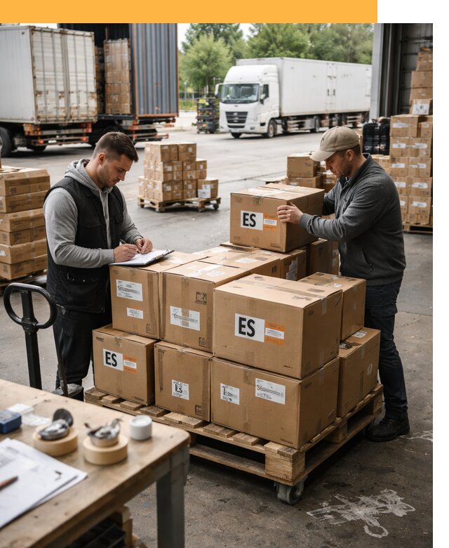 Доставка грузов в Испанию автотранспортом от 35980 руб