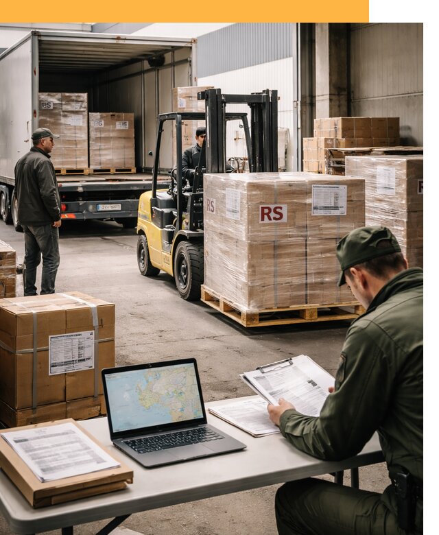 Доставка грузов в Сербию от 46260 руб, международные перевозки