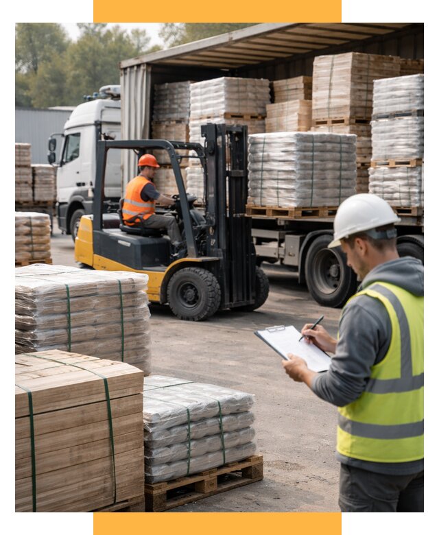 Перевозка строительных материалов от 5654 р. | СетСервис-Шуя