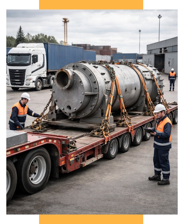 Перевозка тяжеловесных грузов под ключ от 154200 р. | СетСервис-Шуя