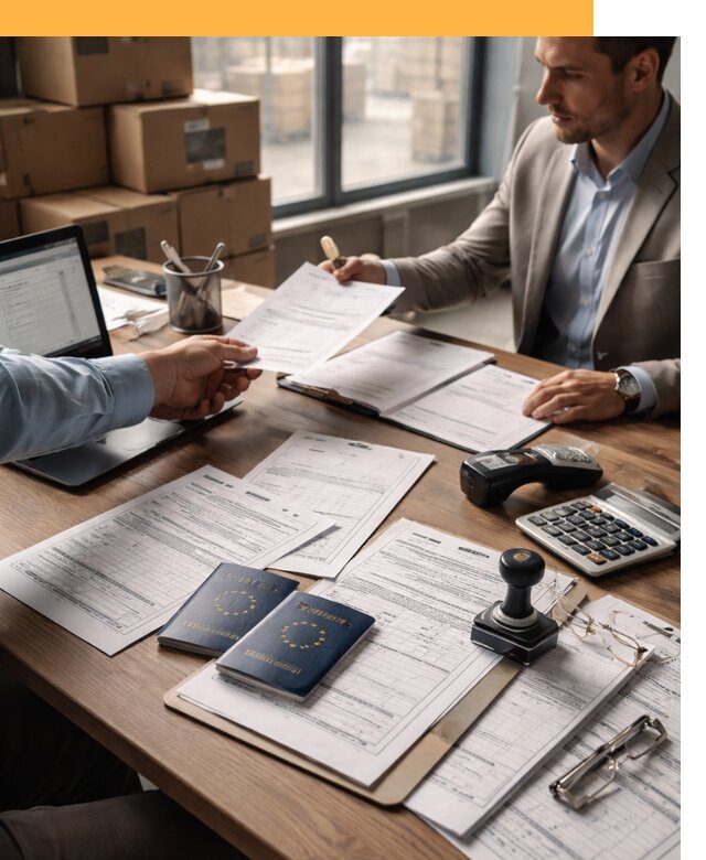 Таможенное оформление грузов из Европы от 8738 руб