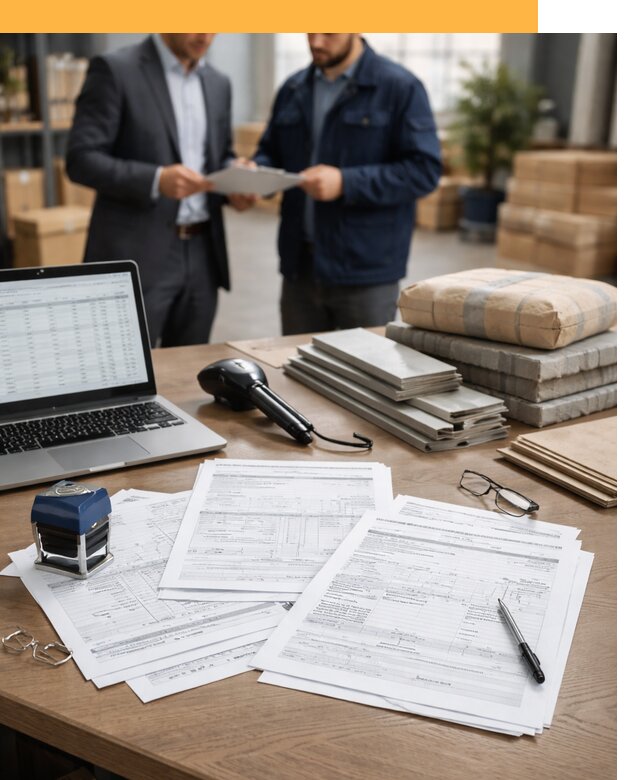 Таможенное оформление строительных материалов от 8738 руб.