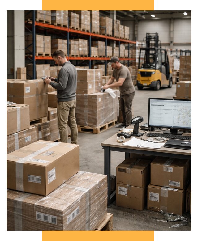 Склад консолидации в Европе от 6682 р., услуги СетСервис-Шуя